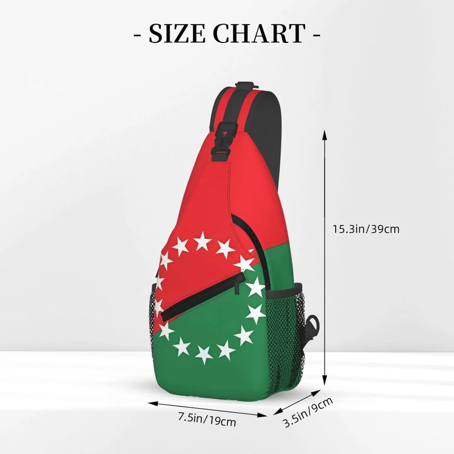 Flag Of Chiriqui Province Panama Crossbody Backpack Dachshunds Dog Chest Bag Lightweight One Strap Backpack Multipurpose Travel Hiking For Men Women