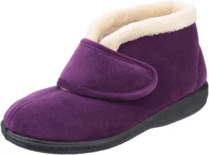 Fleet & Foster Womens/Ladies Levitt Touch Fasten Slippers