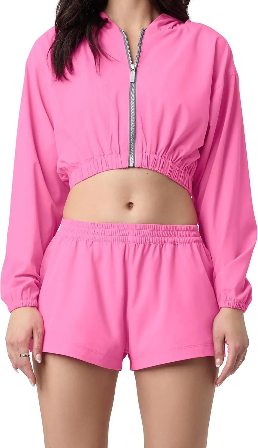 florence by mills Women's Gym Later Collection Parachute Shorts