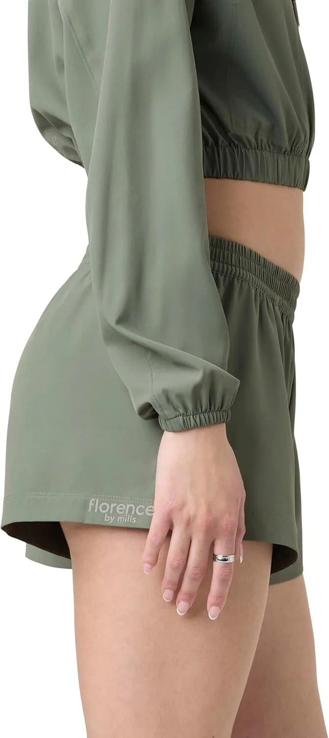 florence by mills Women's Gym Later Collection Parachute Shorts