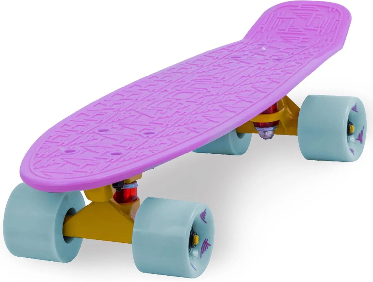 Flybar 22 Inch Kids Skateboard – Mini Cruiser Skateboards for Kids Ages 6-12, Outdoor Toys, Lightweight, Durable, Non-Slip Deck, ABEC-7 Bearings, Holds up to 175 lbs