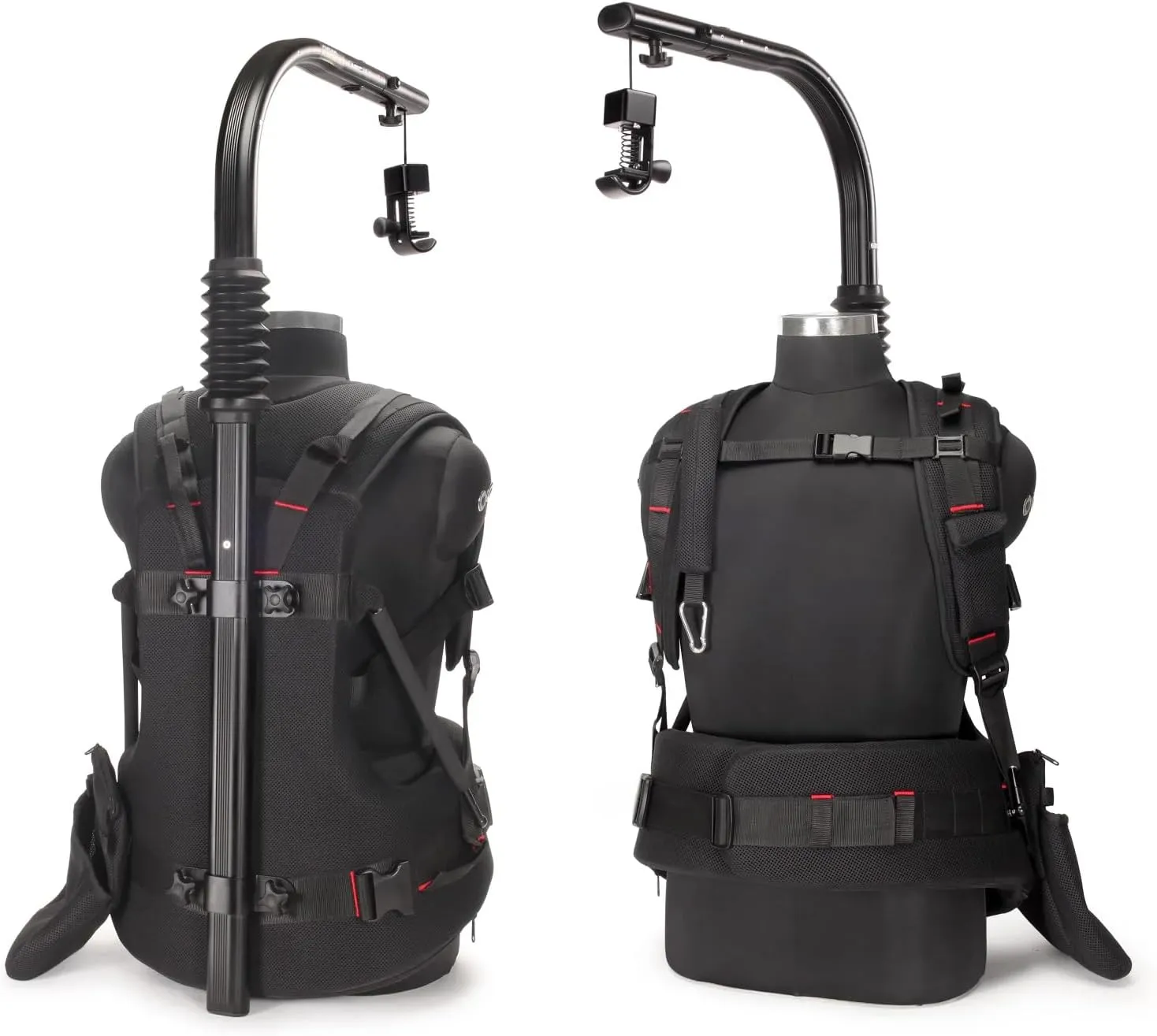 FLYCAM Flowline N600 Professional Ergonomic Camera Support Vest. Payload-12-15kg/26.4-33 lb. 18.5" Top Bar with 5" Arm Extension