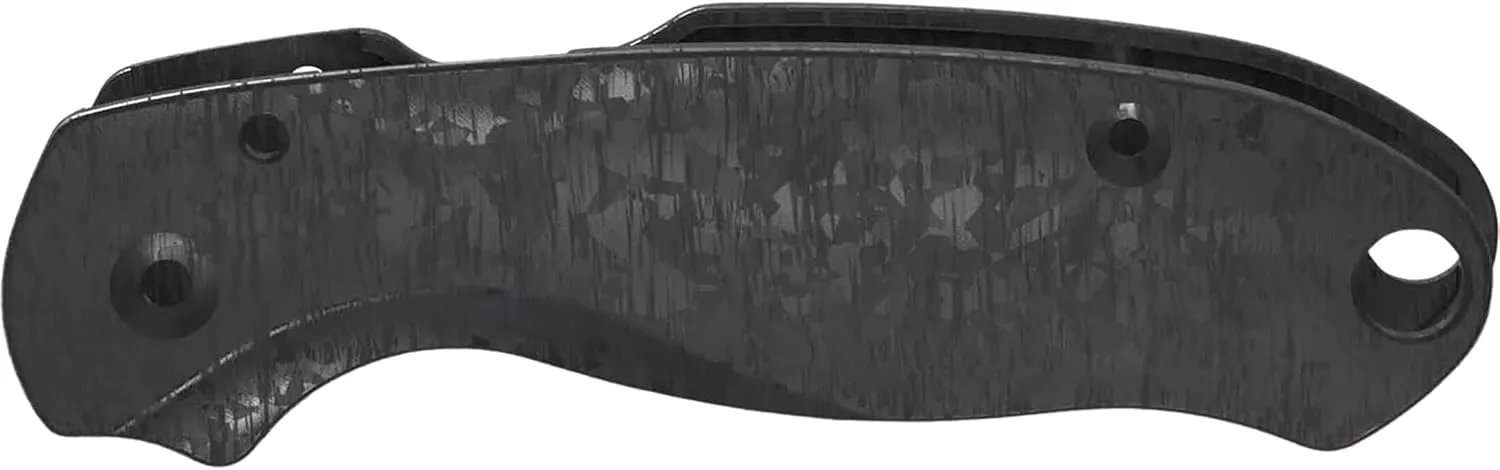 Flytanium Carbon Fiber Scales Compatible with Spyderco Para 3 EDC Folding Pocket Knife – FLY-1018
