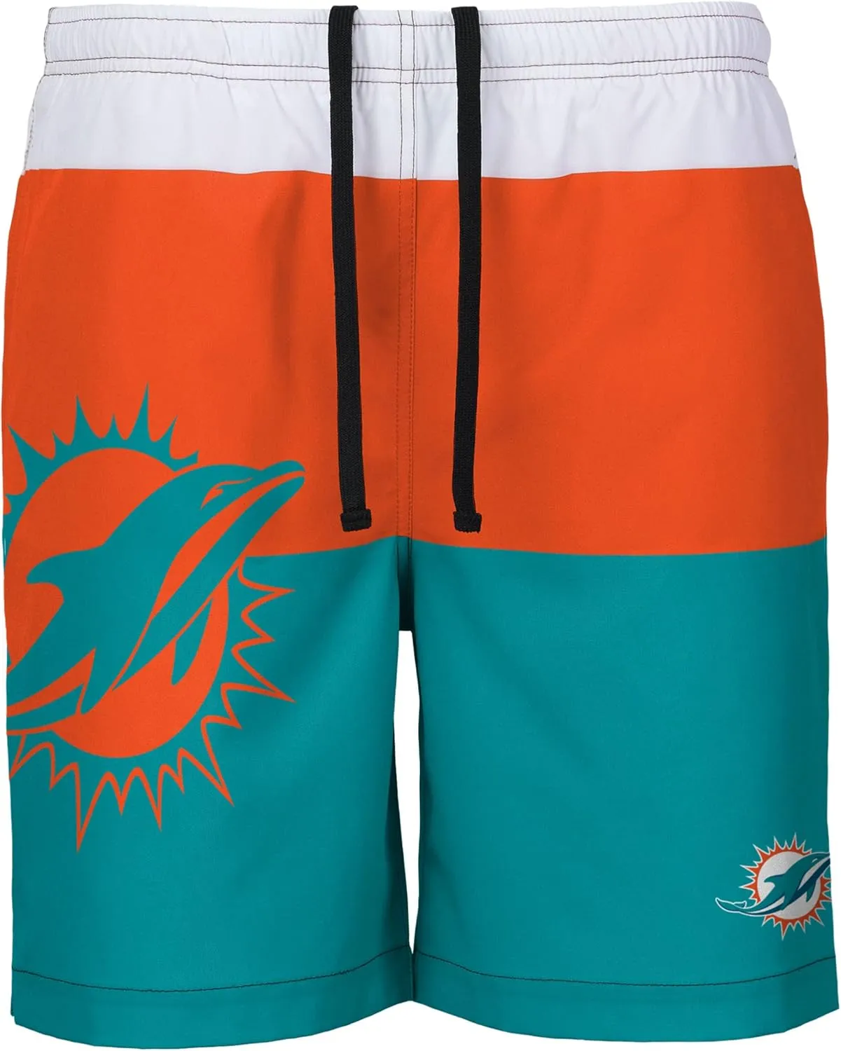 FOCO Men's NFL Team Logo Bathing Suit Swim Trunks