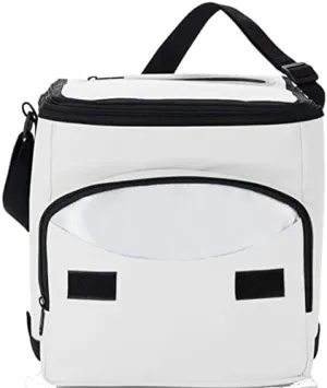 foldable cooler bag 13 litres polyester white