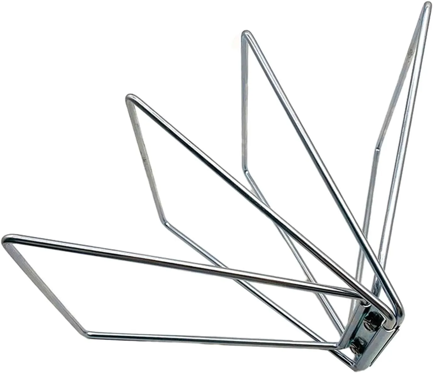 Foldable Cooler Stand Frame, Strong Load Bearing Portable Foldable Stand Rack Suitcase Stand for Camping Picnic Cooking, Style C Silver