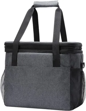 Foldable Insulated Cooler Bag with Shoulder Strap Large Size Refrigerator Leakproof Vacation Beach Beer