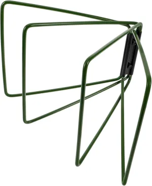 Foldable Stainless Steel Cooler Stand Portable and Insulated Storage Rack for Outdoor Camping Equipment Stylish and Durable Picnic Accessory Green