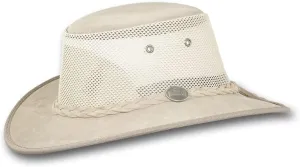 Foldaway Cattle Suede Cooler Leather Hat - Item 1064