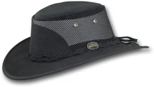Foldaway Cattle Suede Cooler Leather Hat - Item 1064