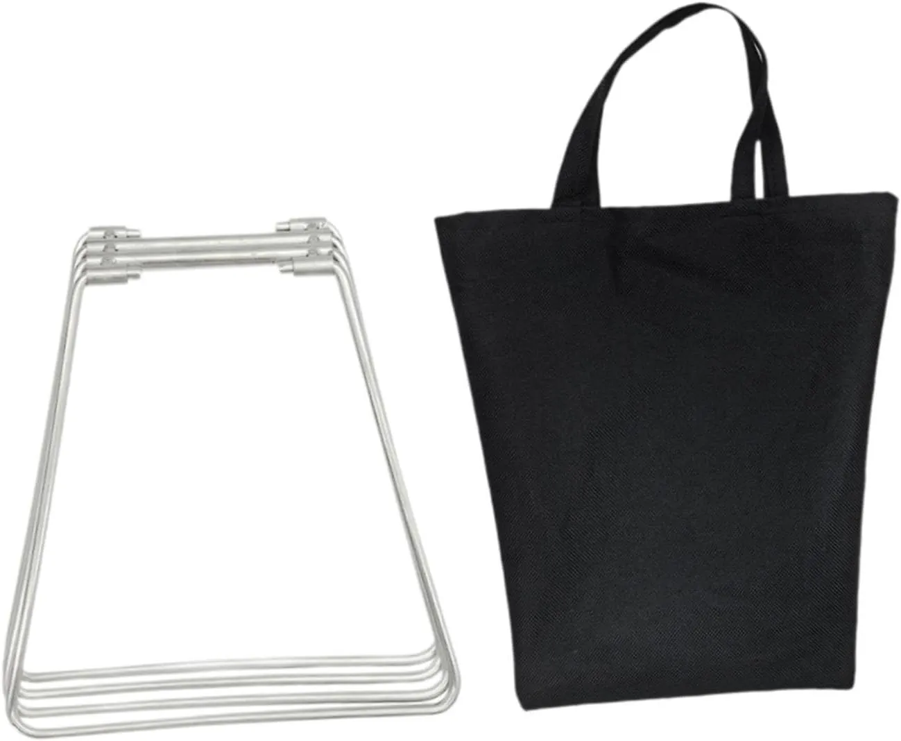 Folding Cooler Stand Stand Rack Foldable Stainless Steel Heavy Duty Luggage Rack Ice Box Holder for Travel Hiking BBQ Picnic