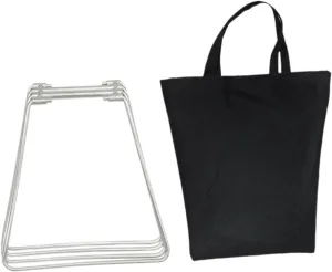 Folding Cooler Stand Stand Rack Foldable Stainless Steel Heavy Duty Luggage Rack Ice Box Holder for Travel Hiking BBQ Picnic