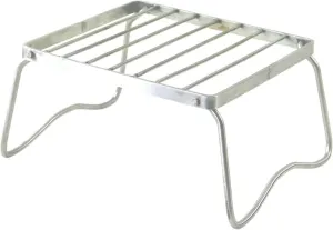 Folding Tables Stainless Steel Camping Folding Burner Stove Stand Bracket Holder BBQ Grill