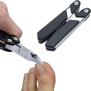 Folding Toenail Clippers for Seniors Thick Toenails,Portable Stainless Steel Heavy Duty Large Toenail Clippers for Thick Nails