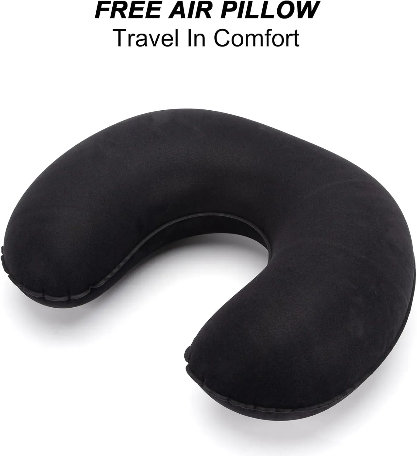 For Allegiant and EU Airlines 16 Inches Personal Item Under Seat Duffel Bag With Pillow And USB Port