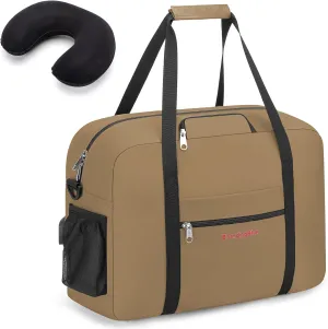 For Allegiant and EU Airlines 16 Inches Personal Item Under Seat Duffel Bag With Pillow And USB Port