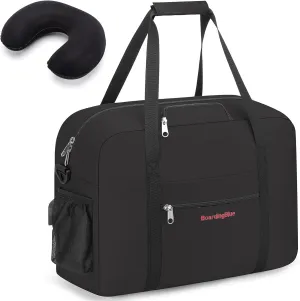 For Allegiant Spirits American Alirlinea 16X14X7 Inches Personal Item Under Seat Duffel Bag With Air Pillow And USB Port(Black)