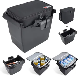 for Defender Center Underseat Storage Bin Portable Ice Chest Cooler,Compatible with Can Am Defender/Defender Max 2016-2022 Replace OEM #715003446