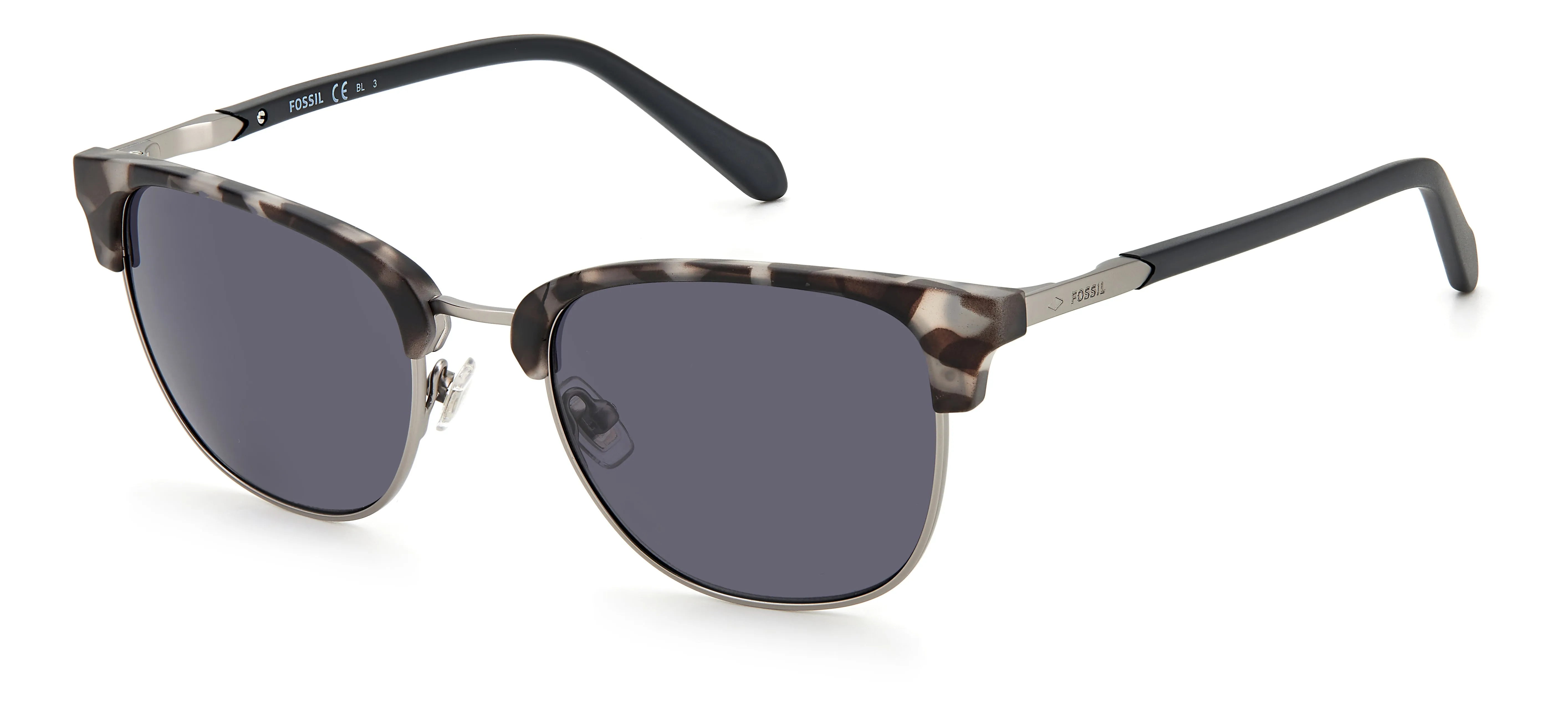 FOS 2113/G/S GREY HAVANA RUTHENIUM 51