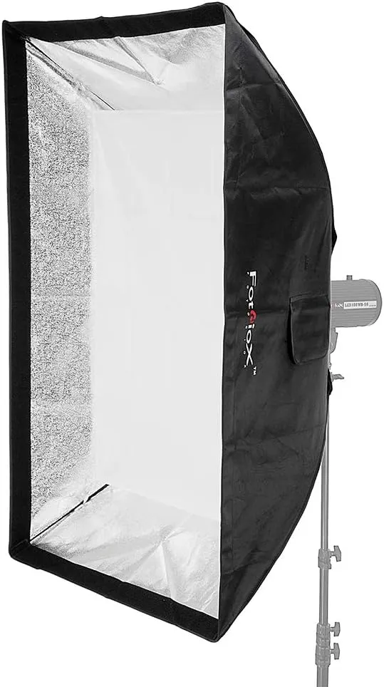 Fotodiox Pro Softbox, 32"x48" (32x48 in) with Speedring, for Speedotron Black Line 202VF, 206VF, 102, 103, 105, Brown line MW3R, MW3U, MW3UQ, M90, M90Q, M11 Strobe Flash Light, Soft Box, Speed Ring