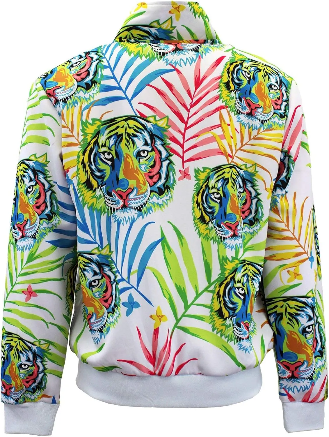 G-Style USA Men's Tiger Pattern Tracksuit Sets