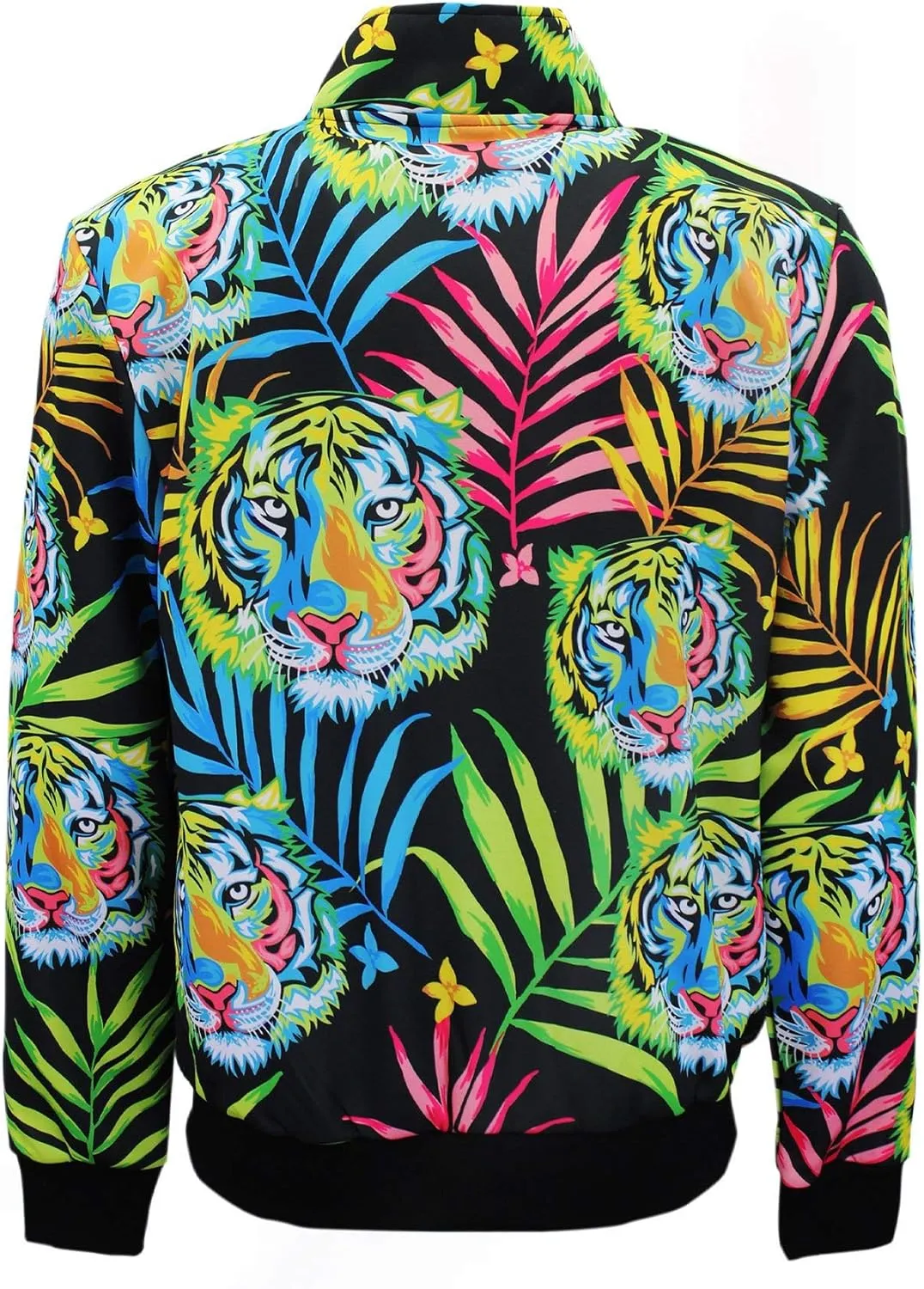 G-Style USA Men's Tiger Pattern Tracksuit Sets
