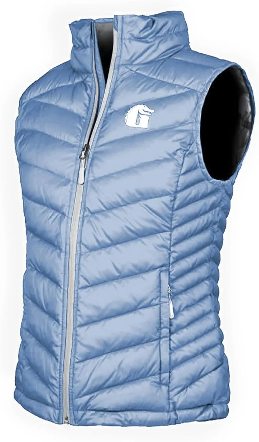 Gator Waders Women's Cruze Warm Lightweight Windproof Casual Active Outdoor Full Zip Insulated Vest with Fleece-Lined Collar