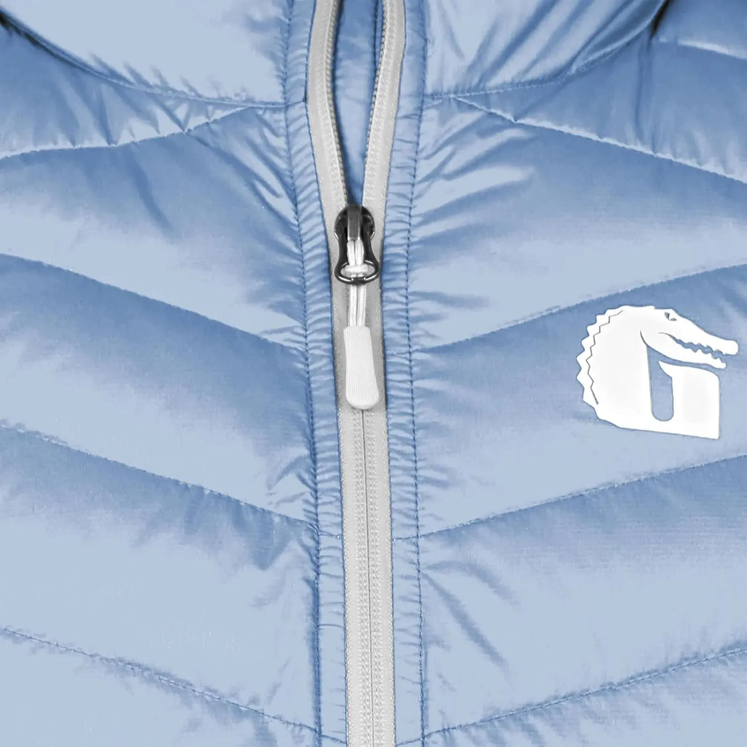 Gator Waders Women's Cruze Warm Lightweight Windproof Casual Active Outdoor Full Zip Insulated Vest with Fleece-Lined Collar