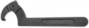 GEARWRENCH Adjustable Hook Black Oxide Spanner Wrench, 2" to 4-3/4" - 81856