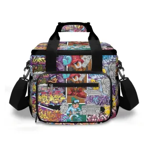 Graffiti Lunch Bag Picnic Bag feat Comic Stykonz