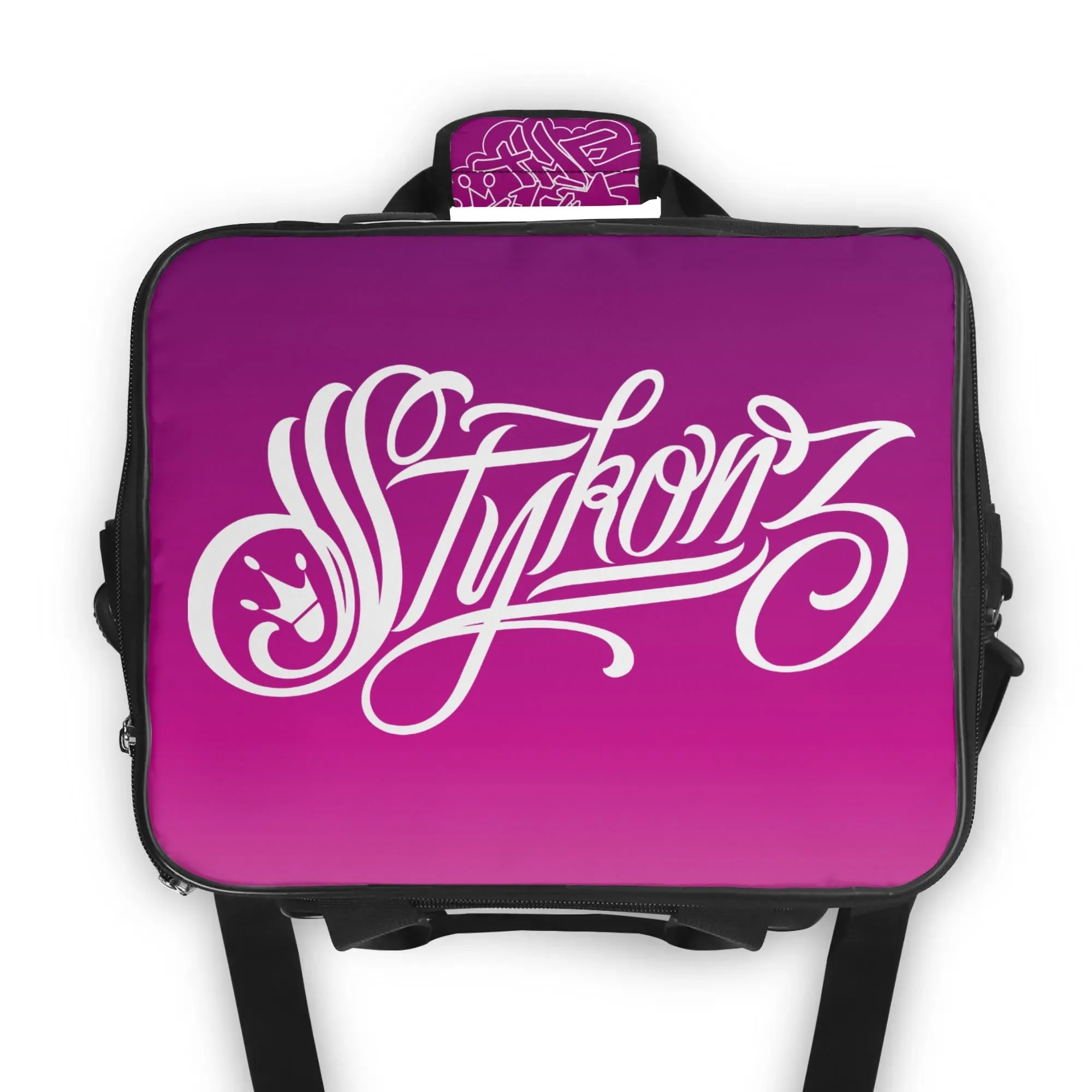 Graffiti Lunch Bag Picnic Bag feat Hot Pink Stykonz The Train Master