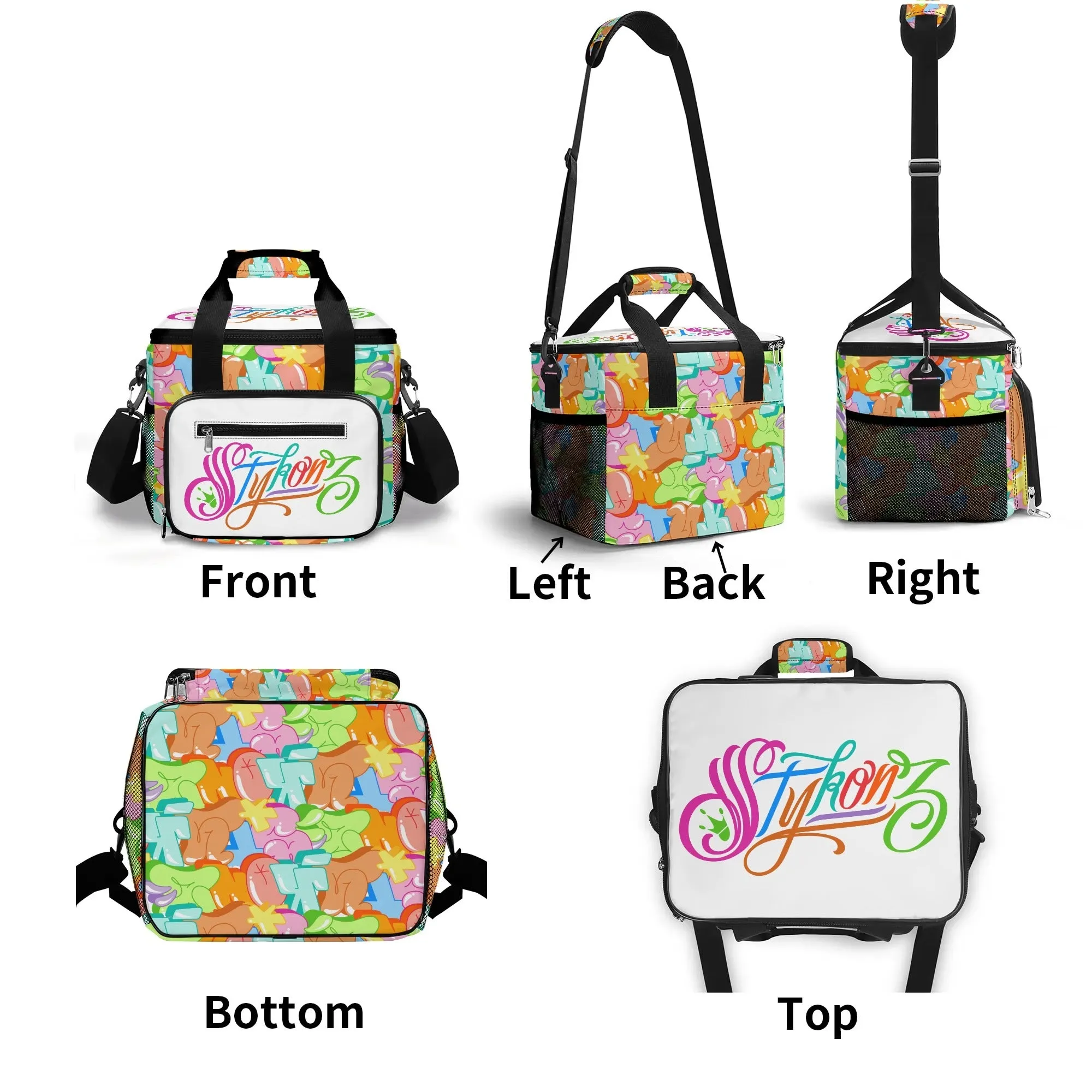 Graffiti Lunch Bag Picnic Bag feat Stykonz Candy