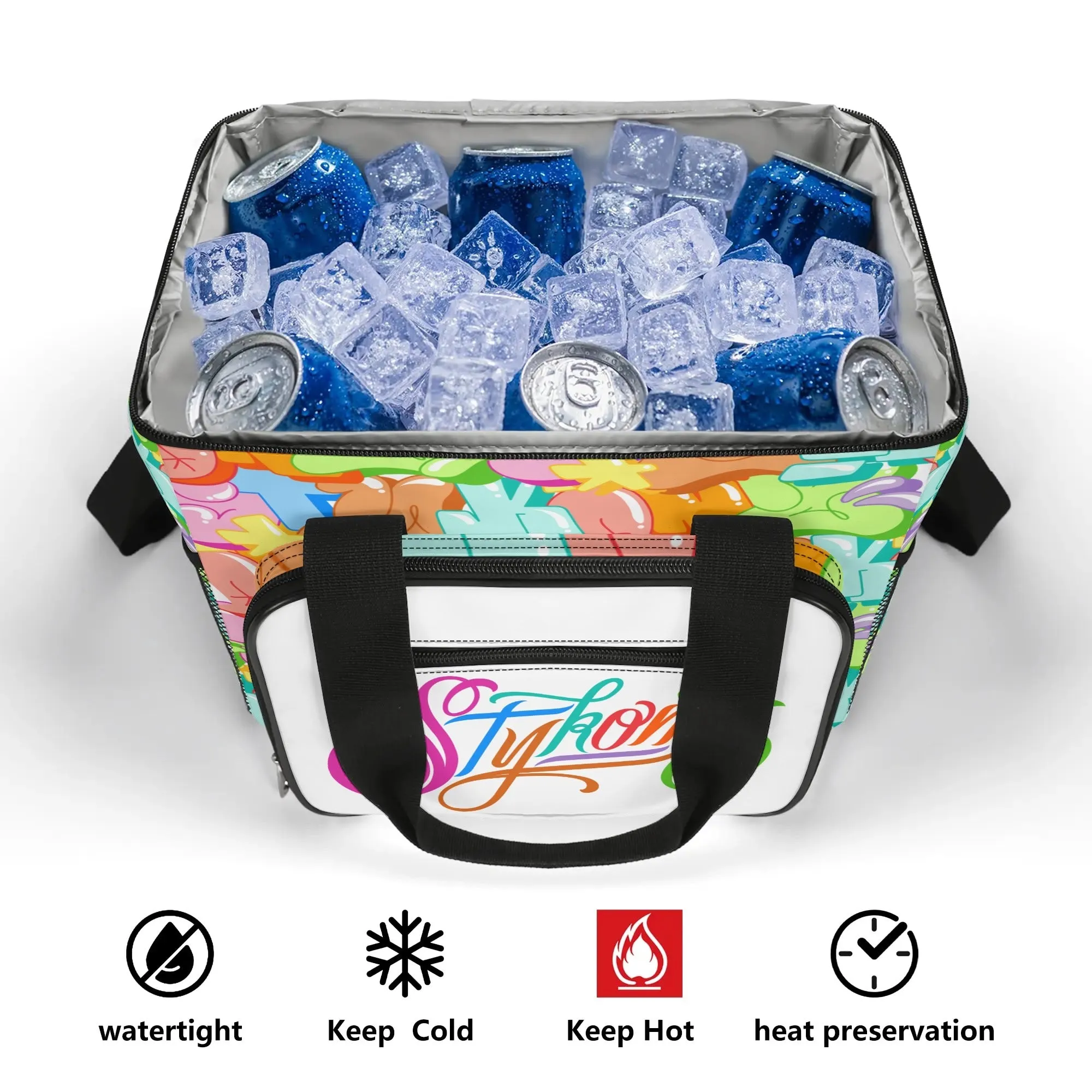Graffiti Lunch Bag Picnic Bag feat Stykonz Candy