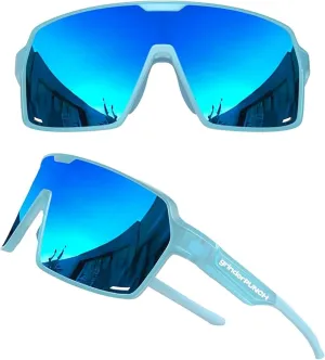 grinderPUNCH Baseball, Pickleball, Running, Hiking & Cycling Polarized Sport Sunglasses for Men & Women with UV Protection