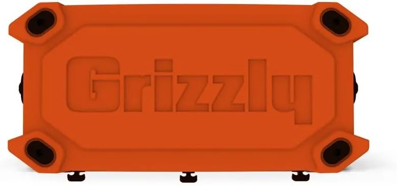 Grizzly 75 Cooler | 75 qt Ice Chest Durable Rotomolded Insulated | Made in USA | Warranty for Life | for Beach Boat Camping Fishing Hunting | G75