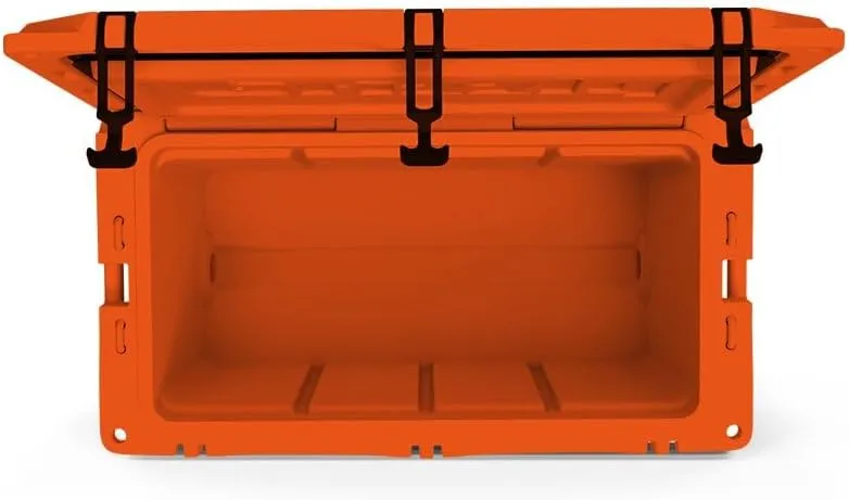 Grizzly 75 Cooler | 75 qt Ice Chest Durable Rotomolded Insulated | Made in USA | Warranty for Life | for Beach Boat Camping Fishing Hunting | G75