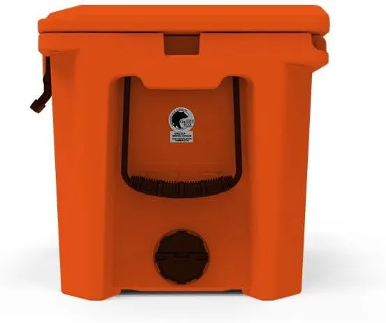 Grizzly 75 Cooler | 75 qt Ice Chest Durable Rotomolded Insulated | Made in USA | Warranty for Life | for Beach Boat Camping Fishing Hunting | G75