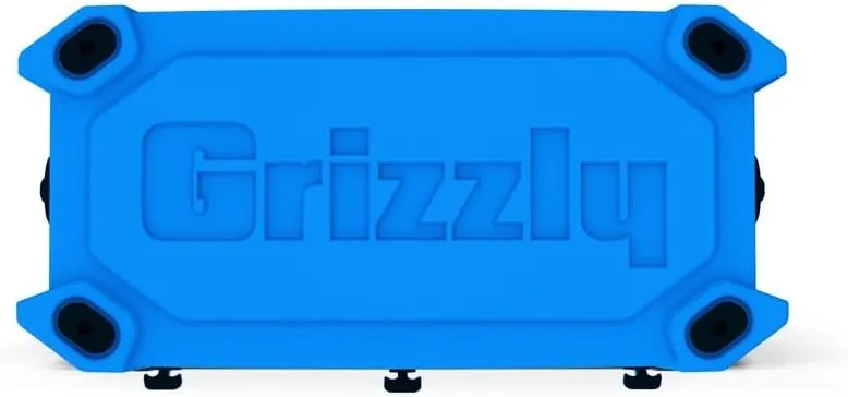 Grizzly 75 Cooler | 75 qt Ice Chest Durable Rotomolded Insulated | Made in USA | Warranty for Life | for Beach Boat Camping Fishing Hunting | G75