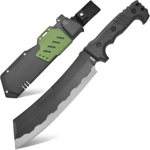 GTK10 Fixed Blade Knife DC53 Steel Blade Full Tang Nylon Fiberglass Handle Massive Cool Knifes for Jungle Hunting Camping Bushcraft Adventure