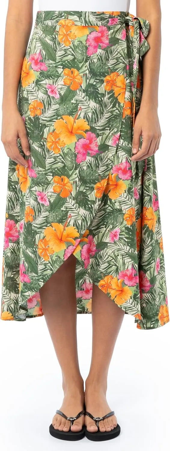 Guy Harvey Women's High Low Wrap Skirt
