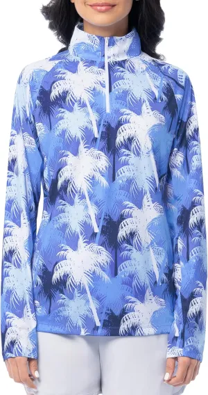 Guy Harvey Women's Performance Quarter Zip Pullover