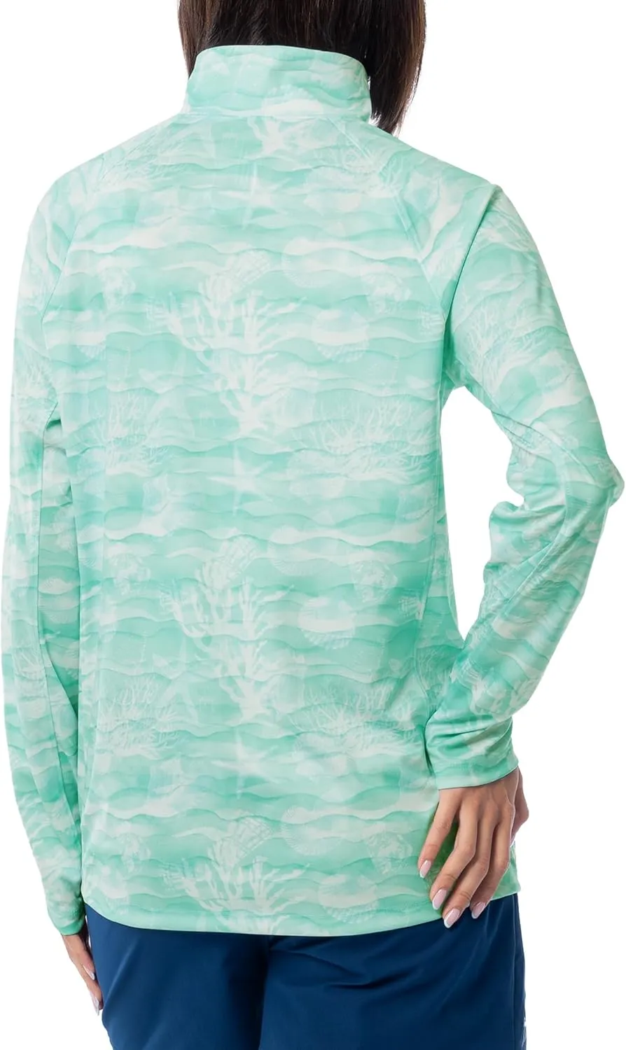 Guy Harvey Women's Performance Quarter Zip Pullover