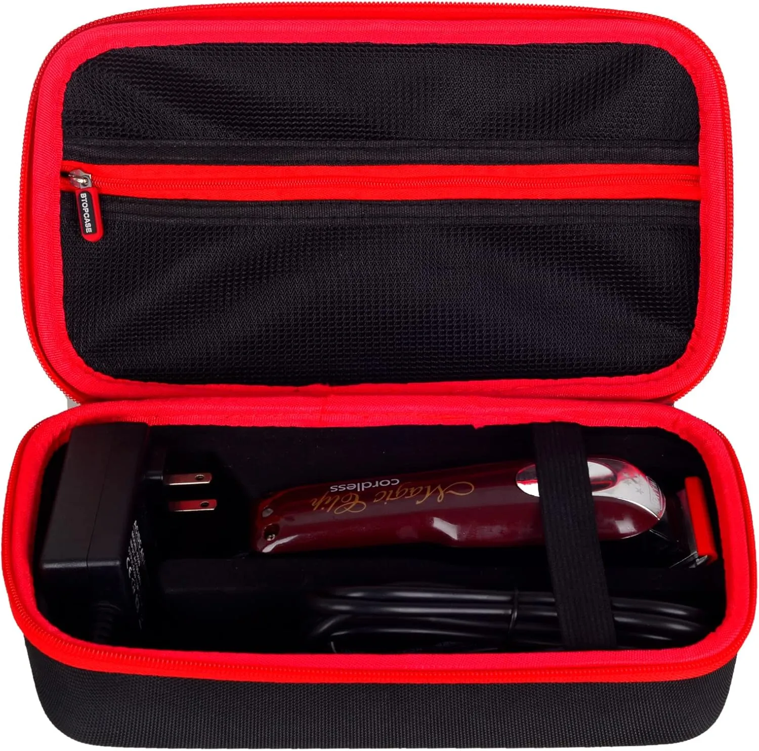 Hard Shell EVA Case for WAHL Professional Magic Clip/Senior/Super Taper/Super Taper Pro/Legend Clipper, SUPRENT, SURKER Mens Hair Clipper,Andis 73000 Envy Clipper