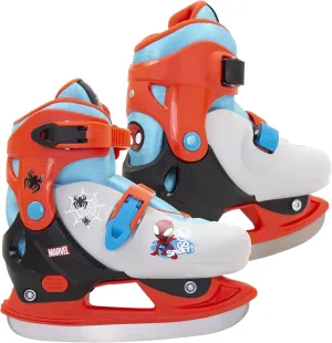 Hedstrom Adjustable Ice Skates Youth Size 8-11, Spidey,Orange,40-80005WC