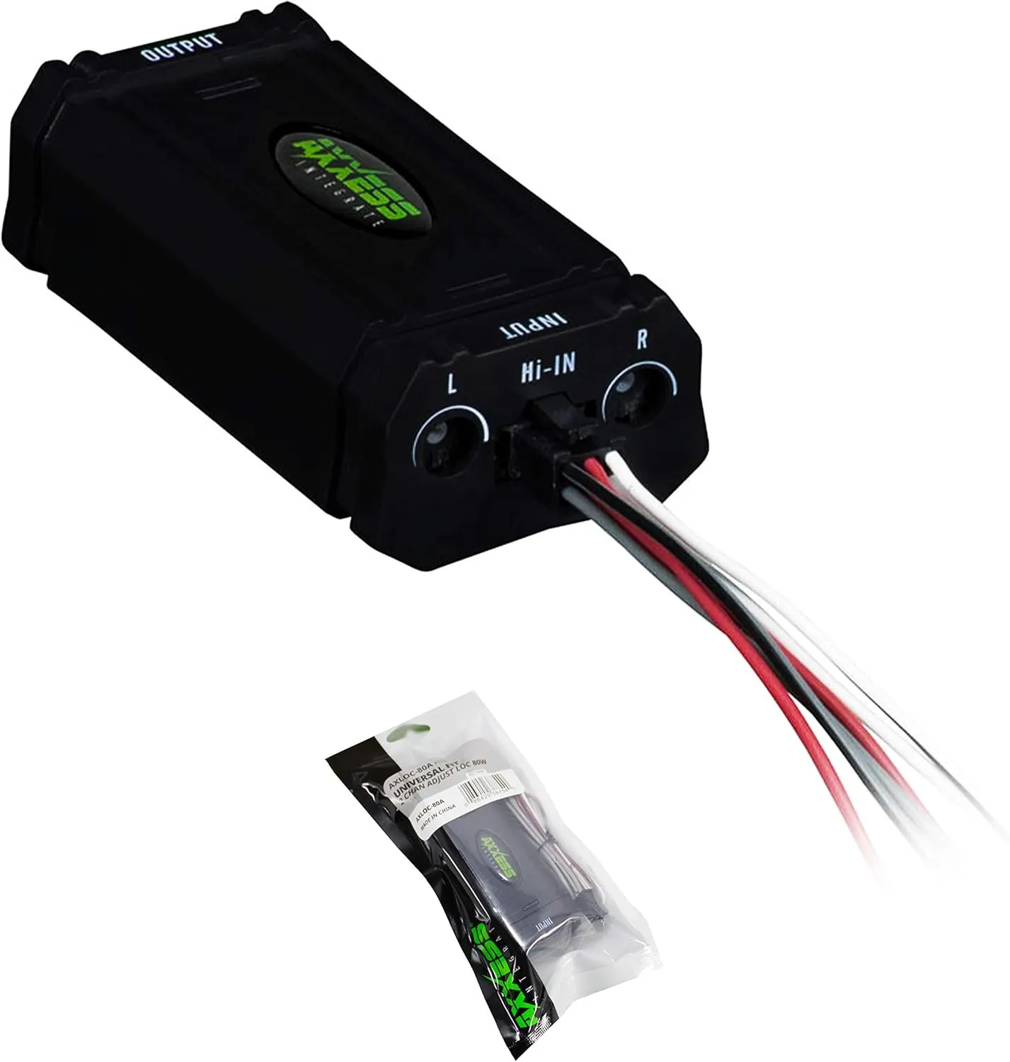Heise AXXESS - 2 Channel Line Level Converter 80 Watt (AXLOC-80A)