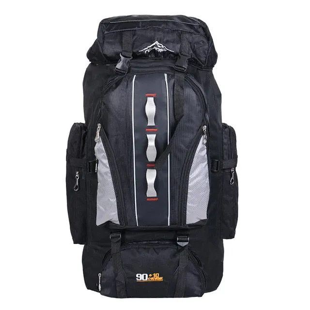 Hiking Extensive collection Backpack Clear communication Climbing Camping Mountaineering 100L