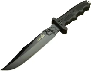 HK-718 Fixed Blade Military Tactical Knife 13-Inch Overall