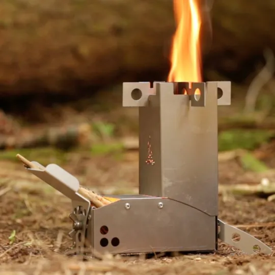 Hot Ash Mini Rocket Stove