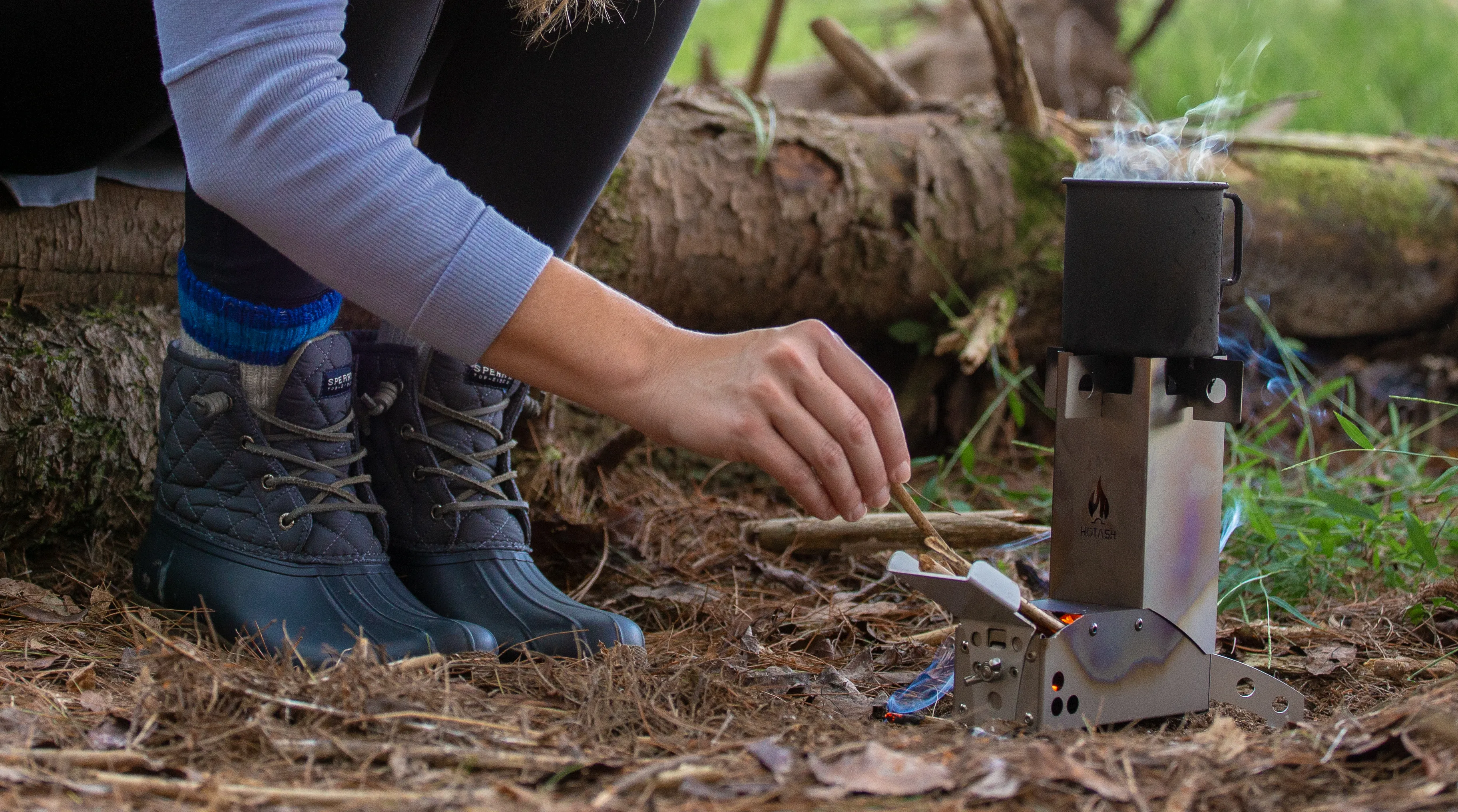 Hot Ash Mini Rocket Stove