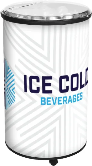 Ice Hawk | 72 qt Cooler with Wheels Durable Rotomolded Insulated | Made in USA | for Patio Bar Beverages Party Events | Black